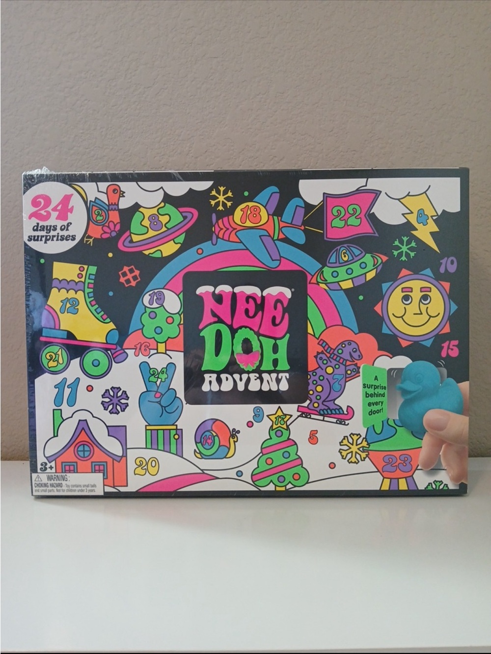 BRAND NEW NeeDoh 2026 Advent Calendar: 24 Days of Surprises